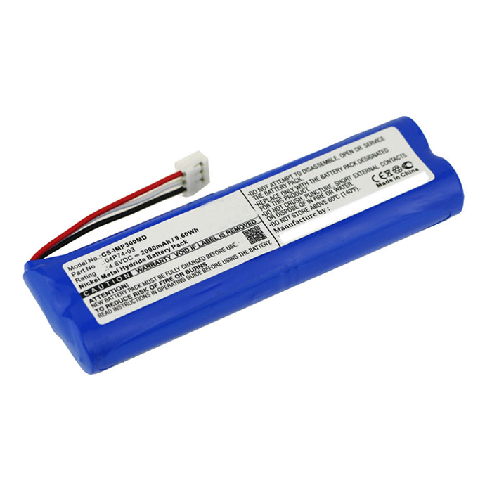verenigbaar voor Abbott Laboratories 04P74-03 Batterij van apparatuur