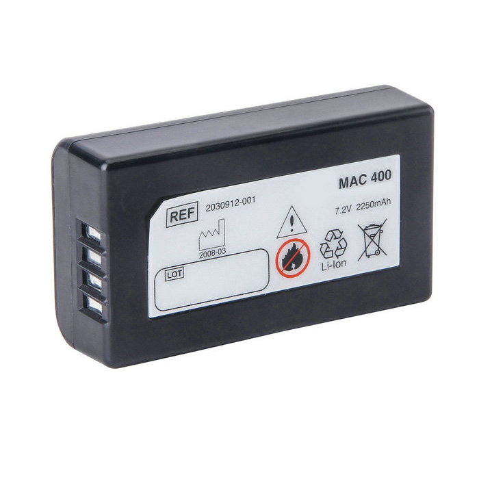 verenigbaar voor Ge MAC600 Batterij van apparatuur