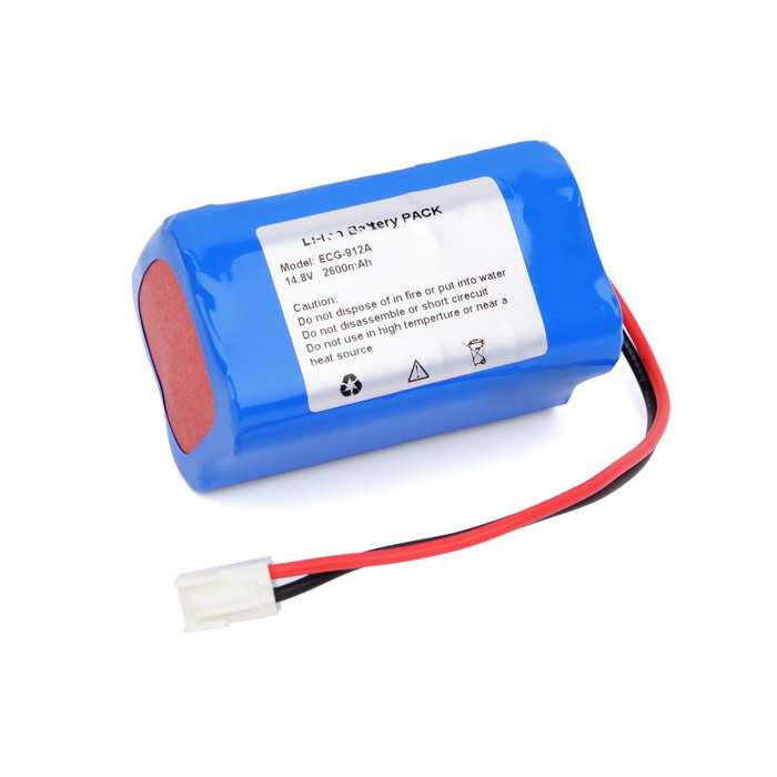 verenigbaar voor Spring ECG-912A Batterij van apparatuur