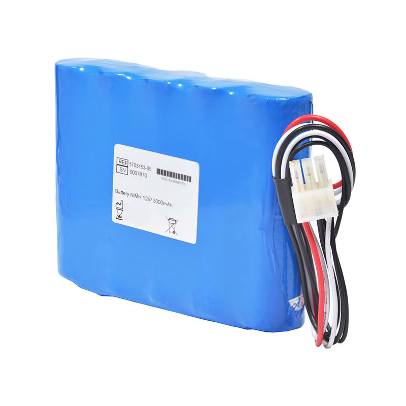 verenigbaar voor Drager 5703153-07 Batterij van apparatuur