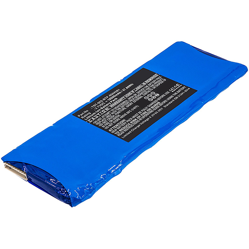 verenigbaar voor Crestron TST-902 Batterij van apparatuur