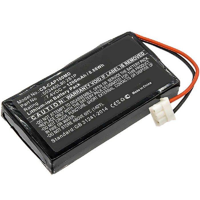 verenigbaar voor Charmcare 503465L90 2S1P Batterij van apparatuur