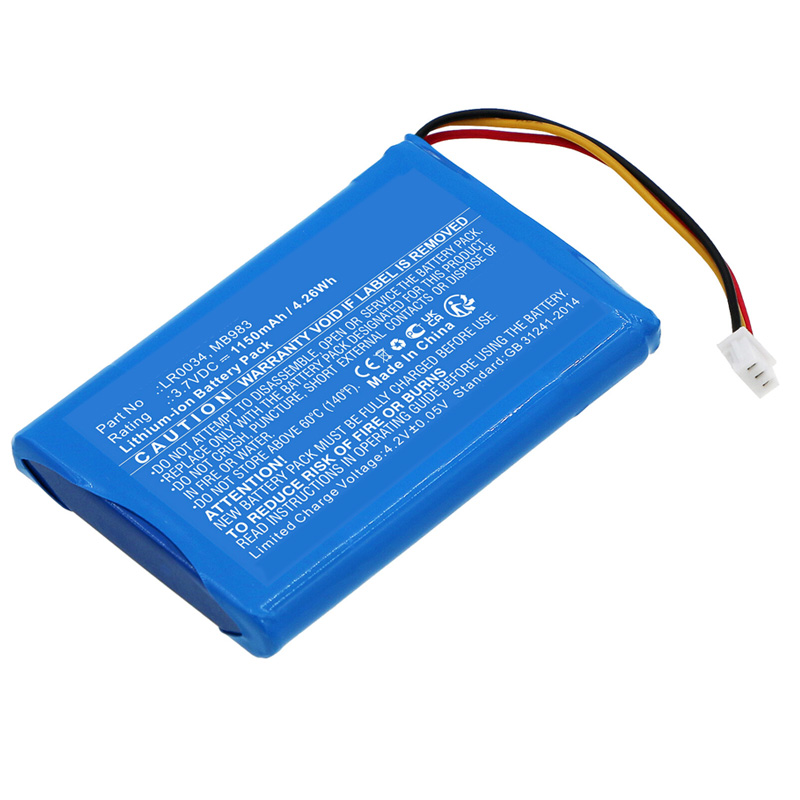 verenigbaar voor Mertrado 113113 Batterij van apparatuur