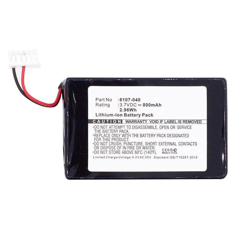 verenigbaar voor Rainin 6107-040 Batterij van apparatuur