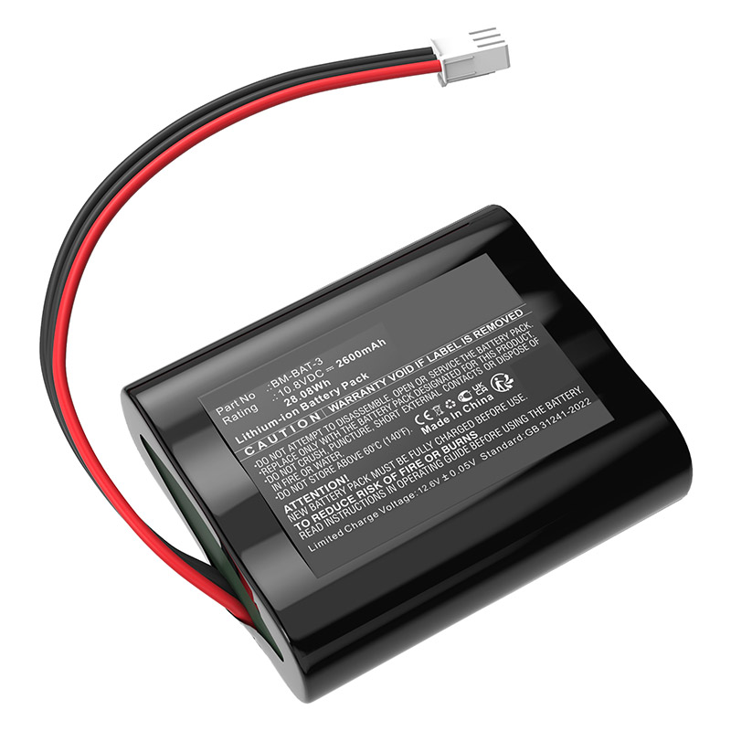 verenigbaar voor Korea Bionet BM5Vet Pro Batterij van apparatuur