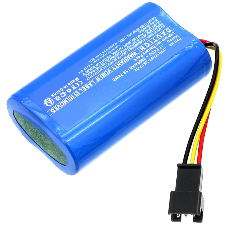 verenigbaar voor Medcaptain 18650-2S1P-02 Batterij van apparatuur
