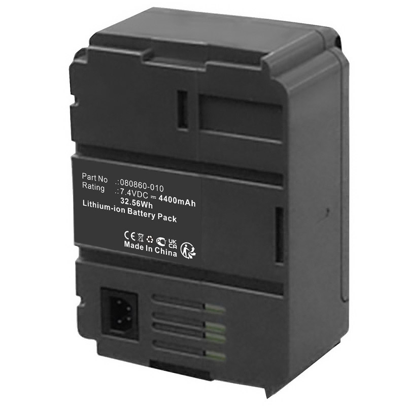 verenigbaar voor SIBATA 090860-504 Batterij van apparatuur