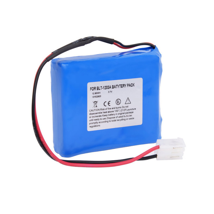 verenigbaar voor Biolight BAT-120002 Batterij van apparatuur