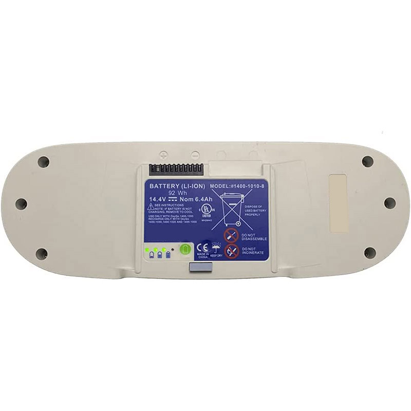 verenigbaar voor OxyGo 1400-1020 Batterij van apparatuur