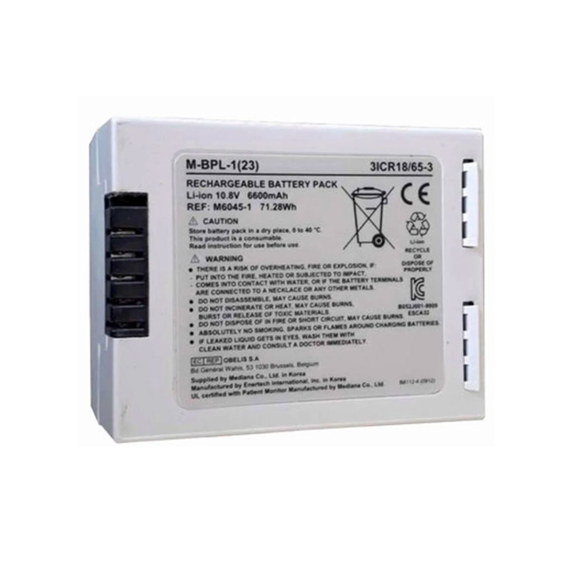 verenigbaar voor Covidien Nellcor M6045-1 Batterij van apparatuur
