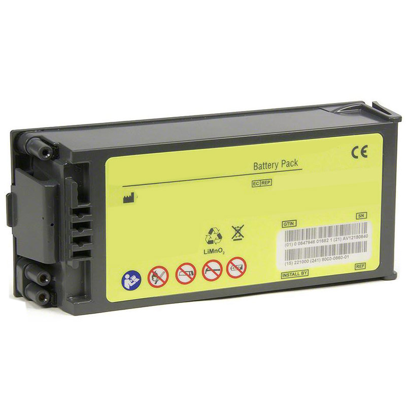verenigbaar voor Zoll 1008-002003-30 Batterij van apparatuur
