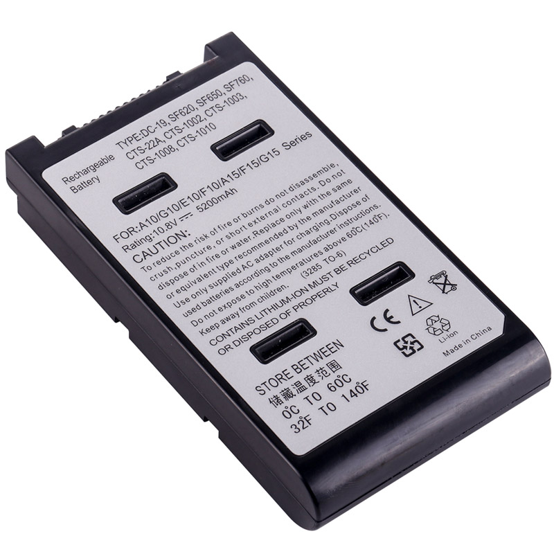 verenigbaar voor Yut CTS-1002plus Instrument batterij