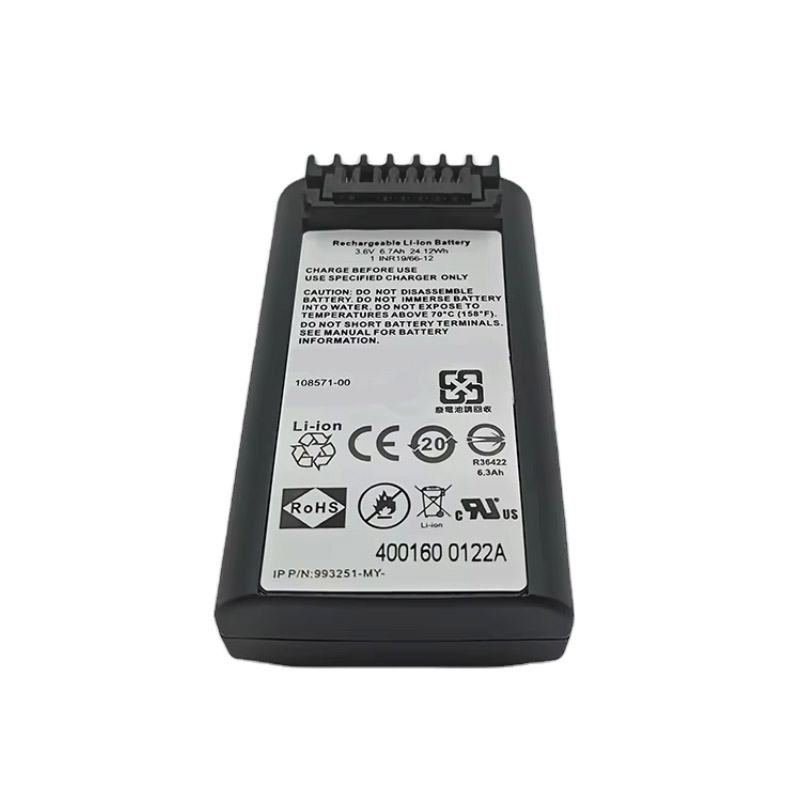 verenigbaar voor Trimble TS862 Instrument batterij