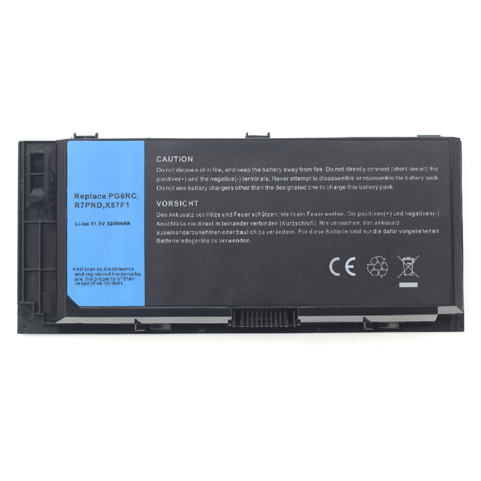 verenigbaar voor Dell R7PND Laptop Accu