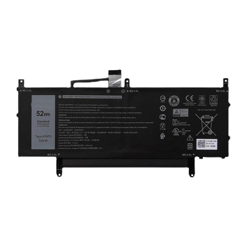 verenigbaar voor Dell N7HTO Laptop Accu