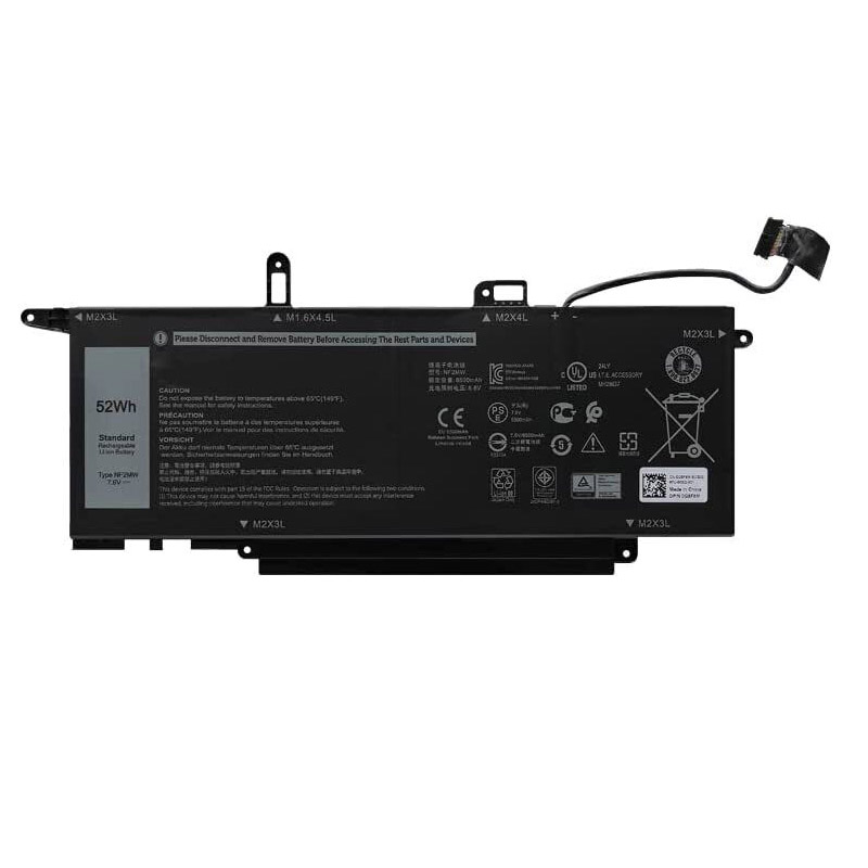 verenigbaar voor Dell NF2MW Laptop Accu