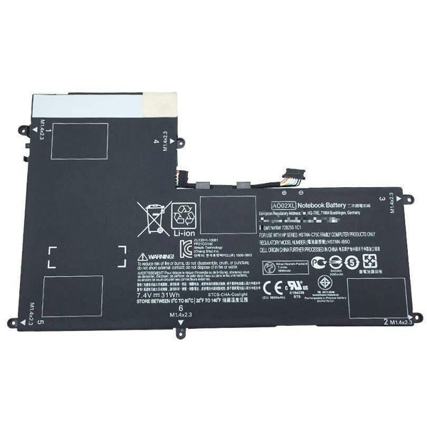 verenigbaar voor hp HSTNN-C75C Laptop Accu