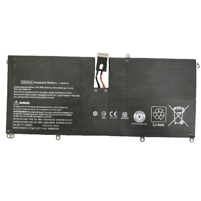 verenigbaar voor hp Spectre XT 13-ef2003 Laptop Accu
