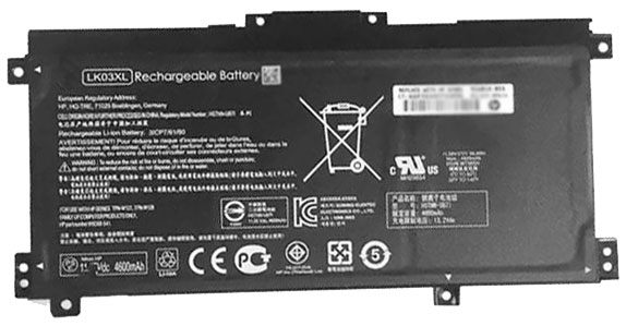verenigbaar voor hp TPN-I129 Laptop Accu