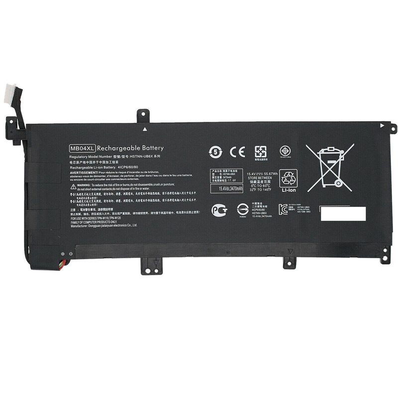 verenigbaar voor hp MB04XL Laptop Accu