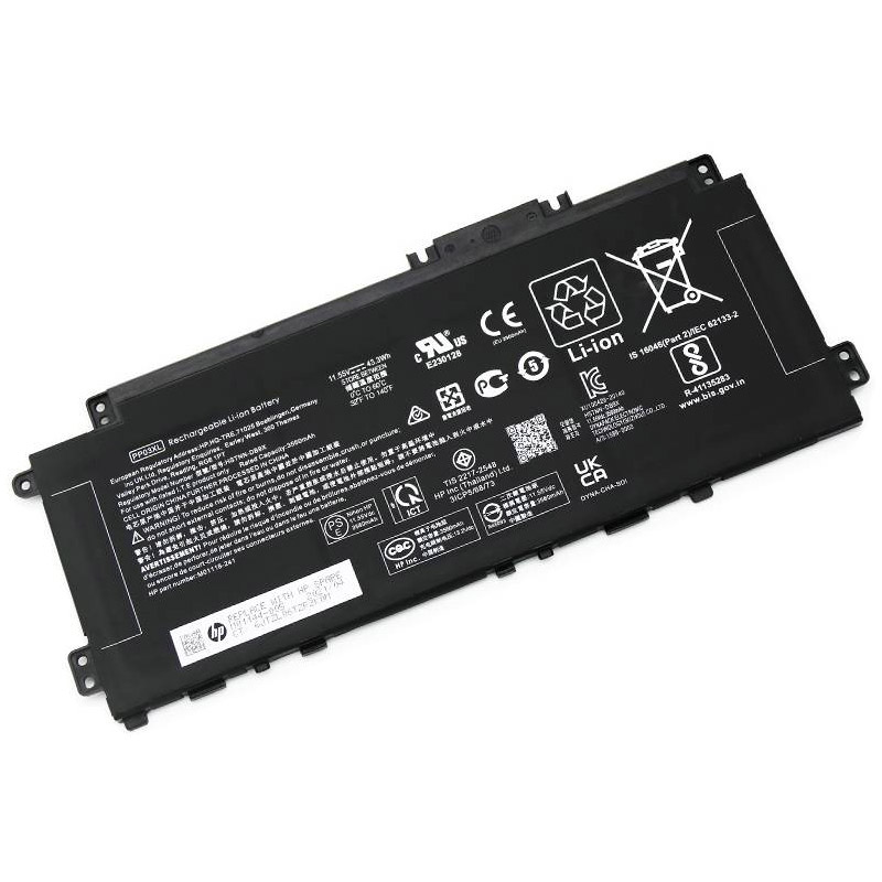 verenigbaar voor hp HSTNN-DB9X Laptop Accu