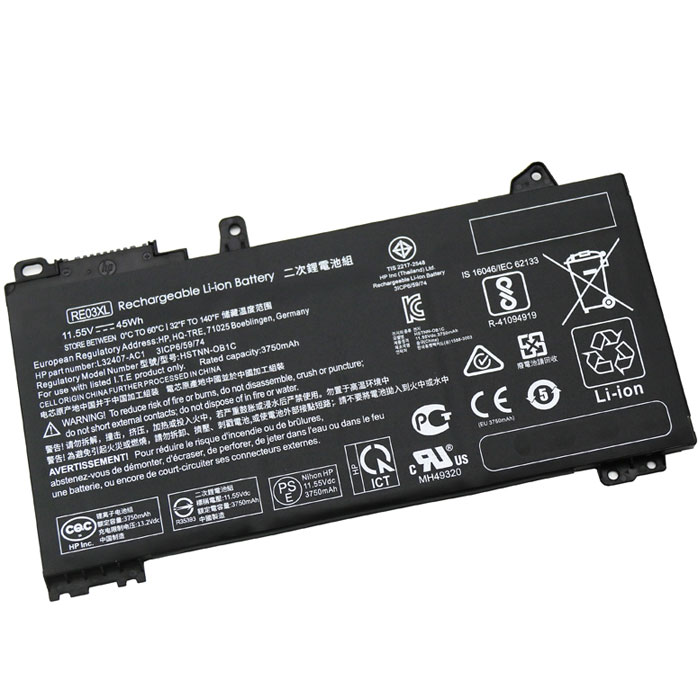 verenigbaar voor hp L32407-AC1 Laptop Accu