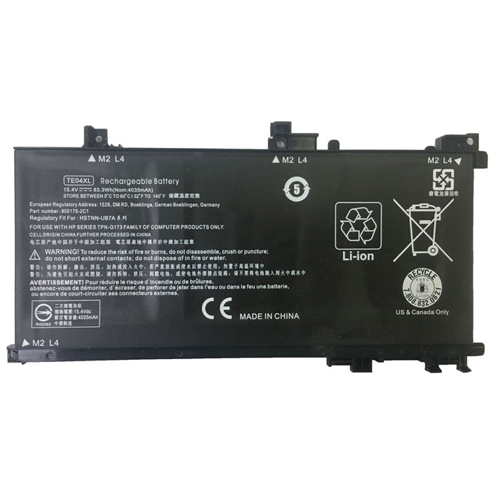 verenigbaar voor hp HSTNN-DB7T Laptop Accu