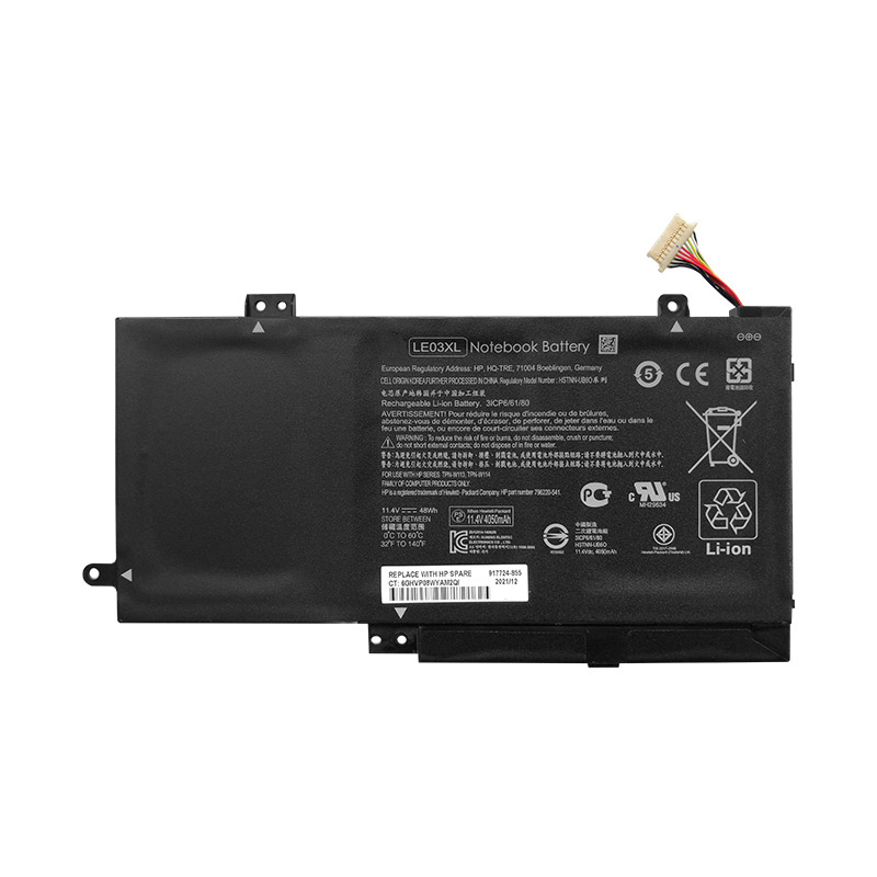 verenigbaar voor hp Pavilion X360 13-S010Ne Laptop Accu