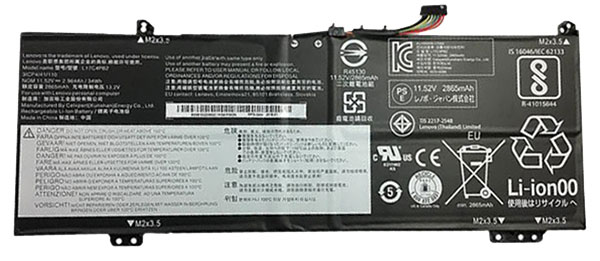 verenigbaar voor LENOVO 5B10Q22883 Laptop Accu