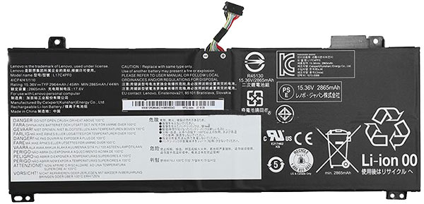 verenigbaar voor LENOVO L17C4PF0 Laptop Accu