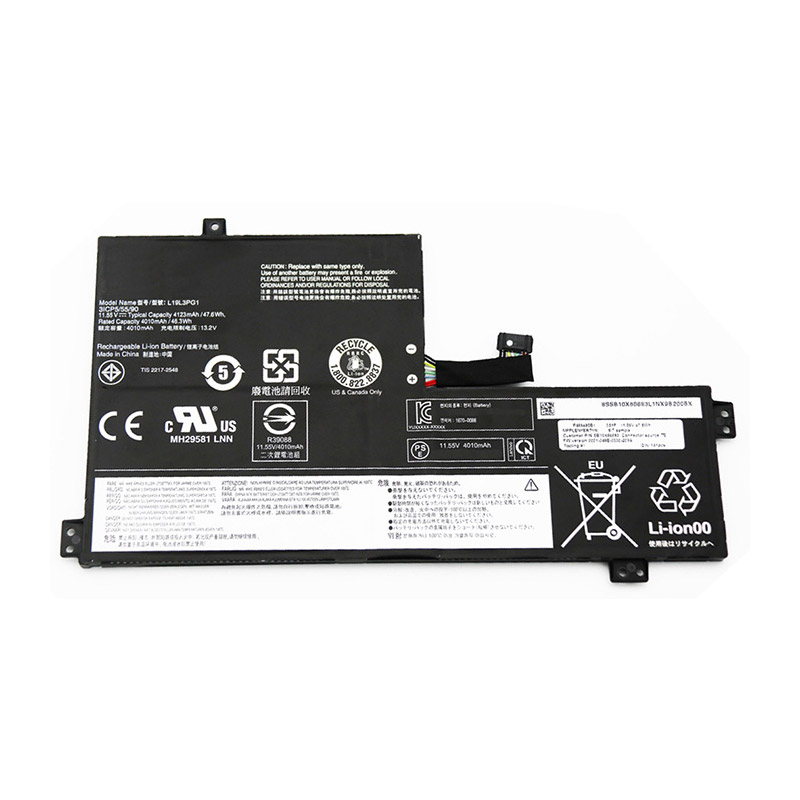 verenigbaar voor lenovo L19M3PG1 Laptop Accu