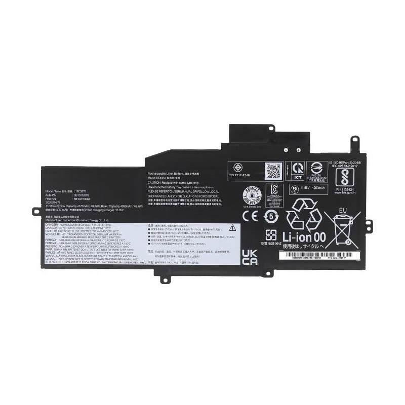 verenigbaar voor LENOVO L19C3P71 Laptop Accu